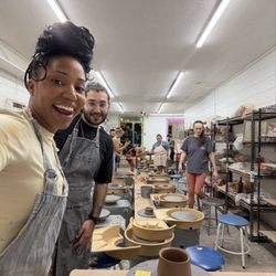The Hive - Us in the wheel room.