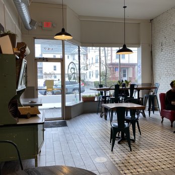 Rifrullo - a view of a coffee shop - Cafes Near Me - Brookline, Massachusetts