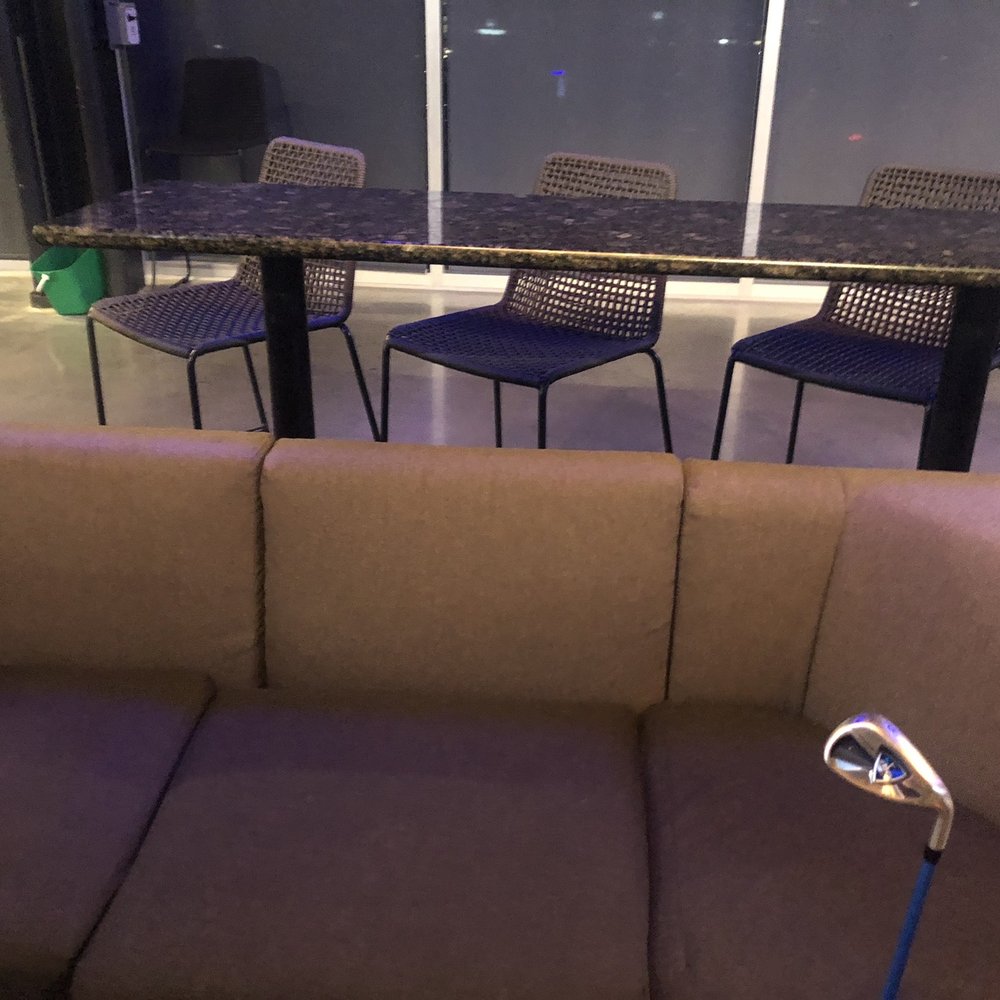 Topgolf - Couch with bar - Golf Near Me - Buford, Georgia