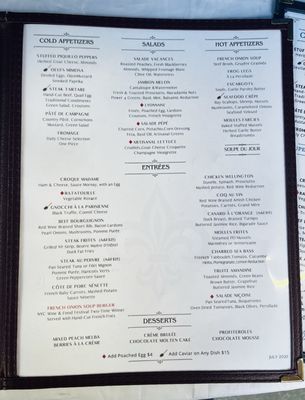 Menu photo 7 Le Rivage New York, NY Menu photo 7 Le Rivage New York, NY
