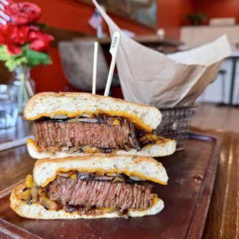 Brooklyn Organic Kitchen - Uptown Vegan Philly Cheesesteak - Cafes Near Me - Mahopac, New York