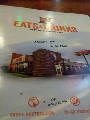 Menu photo 1 Hooters Lakeland, FL