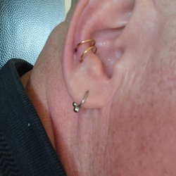 36 hrs after piercing