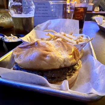 Royce - Frenchifried Burger with the bite I took artfully turned out of sight - Bars Near Me - Reno, Nevada Royce - Frenchifried Burger with the bite I took artfully turned out of sight - Bars Near Me - Reno, Nevada
