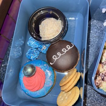 Tomorrowland Skyline Lounge - Dessert tray underneath - Amusement Parks Near Me - Anaheim, California Tomorrowland Skyline Lounge - Dessert tray underneath - Amusement Parks Near Me - Anaheim, California