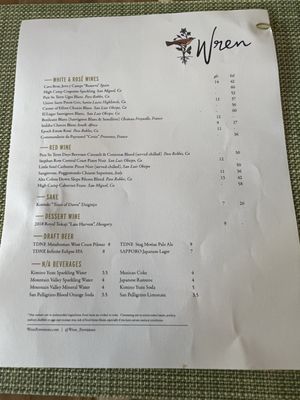 Menu photo 5 Wren Provisions San Luis Obispo, CA Menu photo 5 Wren Provisions San Luis Obispo, CA
