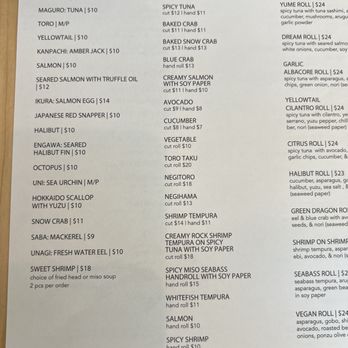 Yume Sushi Bar - Menu - Sushi Bars Near Me - Studio City, California Yume Sushi Bar - Menu - Sushi Bars Near Me - Studio City, California