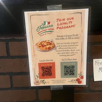 Ferrara Pizza & Pasta - Pizza Near Me - Burlington, North Carolina Ferrara Pizza & Pasta - Pizza Near Me - Burlington, North Carolina