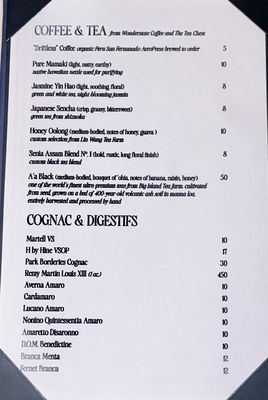 Menu photo 7 Senia Honolulu, HI