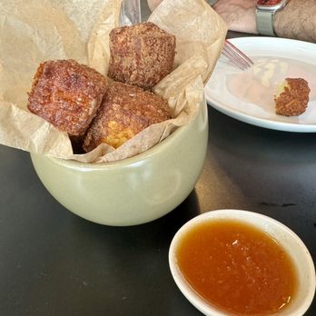 Eating House - Crispy Cheese + Pineapple - Beer, Wine & Spirits Near Me - Miami, Florida Eating House - Crispy Cheese + Pineapple - Beer, Wine & Spirits Near Me - Miami, Florida