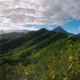 View of the ridges you will climb View of the ridges you will climb