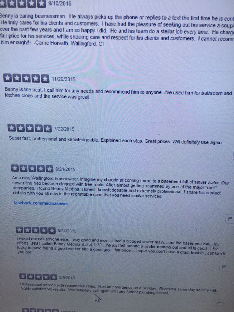 Slide of Medina Sewer & Drain Cleaning Services