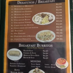 Jarritos Mexican Restaurant - Menu 2