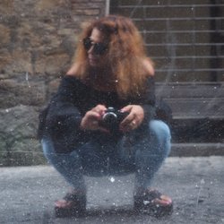 Atlantic Health and Fitness - Selfie in a window