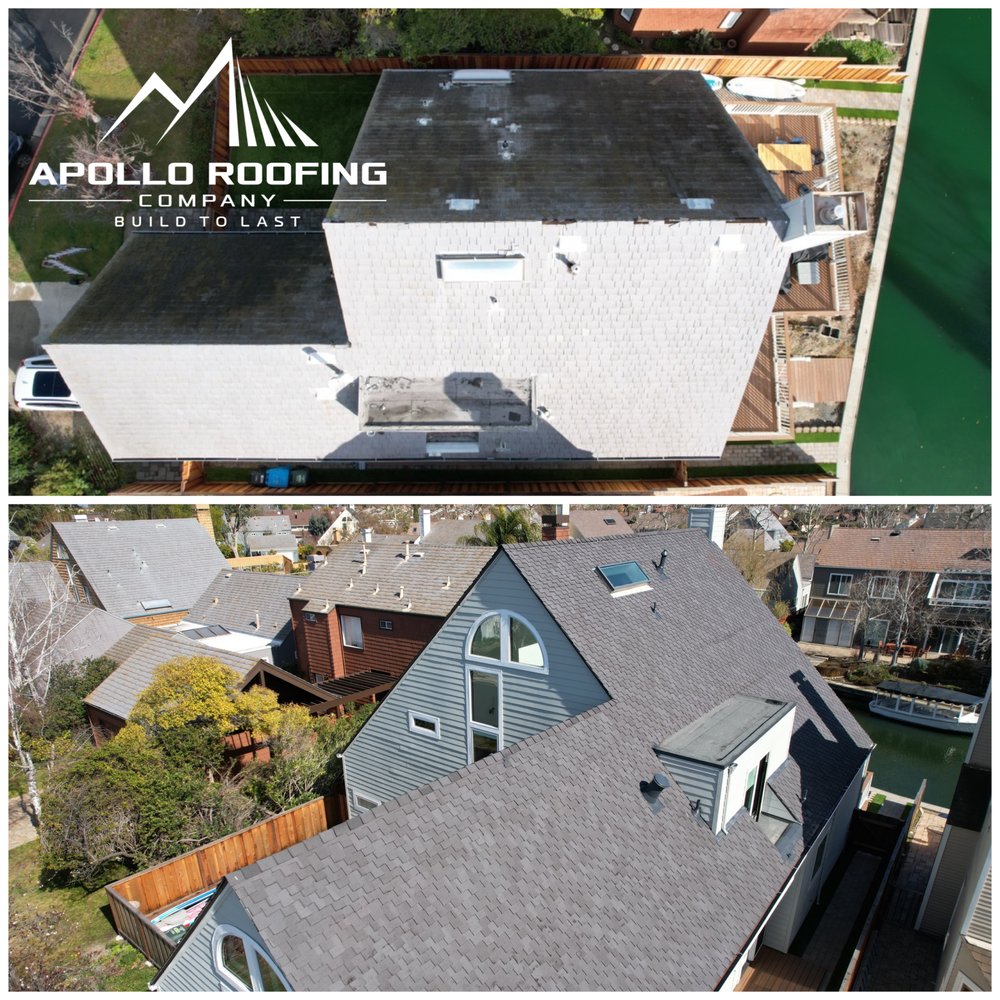 Slide of Apollo Roofing Company