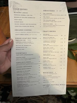 Menu photo 2 Origins Cafe Cooperstown, NY Menu photo 2 Origins Cafe Cooperstown, NY
