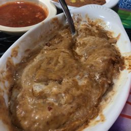 Bean dip is too much bean and not enough cheese. Not good.
