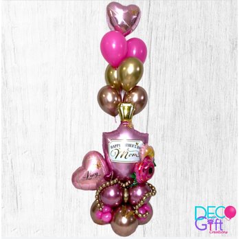 DecoGift Creations - MOM's Luxe Infused balloon bouquet size 7ft - Balloon Services Near Me