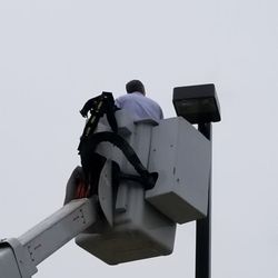 Frisco Electric - Pole lighting repairs.