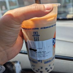 Quickly Bubble Tea - Earl Grey Milk Tea with Boba
