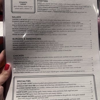 Charleston's - Menu - American Near Me - Broken Arrow, Oklahoma