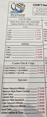 Menu photo 4 Cook's Seafood Pleasanton, CA