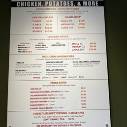 Menu Menu