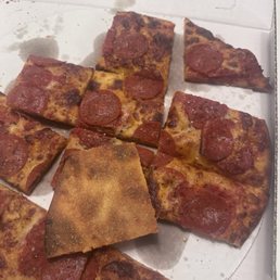 Pepperoni "pizza"
