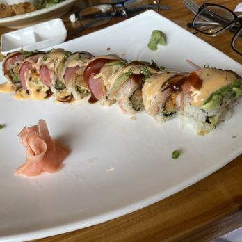 Wok by d'Bay - Black Pearl Roll - Amazing! - Asian Fusion Near Me - Fairhope, Alabama Wok by d'Bay - Black Pearl Roll - Amazing! - Asian Fusion Near Me - Fairhope, Alabama