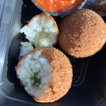 Pastaza - Arancini filled with pesto and Motzarella - Pizza Near Me - Trophy Club, Texas