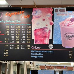 Espresso Cafe - Menu