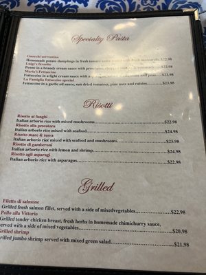 Menu photo 3 La Famiglia Miramar, FL Menu photo 3 La Famiglia Miramar, FL