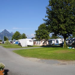 TCS Campingplatz - Campingplatz im Sommer