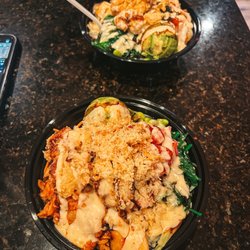 Poke Sushi and Hibachi - Create Your Own Poke Bowl with 2 Proteins
