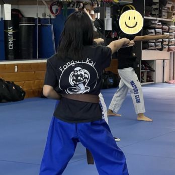 Confidence Dojo - Poomsae practice in Fong-ra-Kai shirt! - Taekwondo Near Me - Fremont, California