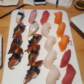 Sushi Taku - Second round of nigiri - Japanese Near Me - Chicago, Illinois Sushi Taku - Second round of nigiri - Japanese Near Me - Chicago, Illinois