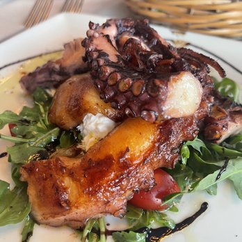 Buca di Bacco - Burrata and octopus - Italian Near Me - Positano, SA Buca di Bacco - Burrata and octopus - Italian Near Me - Positano, SA