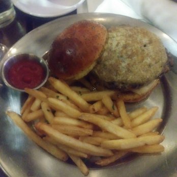 Eureka! - My BOMB Marrow Burger with French fries & spiced ketchup. This burger sells out quick! & now I know why! Yum! - Bars Near Me - Cerritos, California Eureka! - My BOMB Marrow Burger with French fries & spiced ketchup. This burger sells out quick! & now I know why! Yum! - Bars Near Me - Cerritos, California