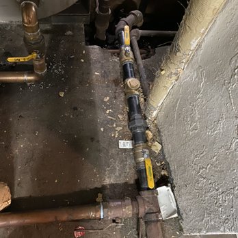 BF Mechanical Plumbing & Heating - 2" flow check installation with service valves - Heating & Air Conditioning/HVAC Near Me - Yonkers, New York BF Mechanical Plumbing & Heating - 2" flow check installation with service valves - Heating & Air Conditioning/HVAC Near Me - Yonkers, New York