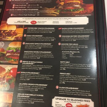 Steak ’n Shake - Menu - Burgers Near Me - Effingham, Illinois