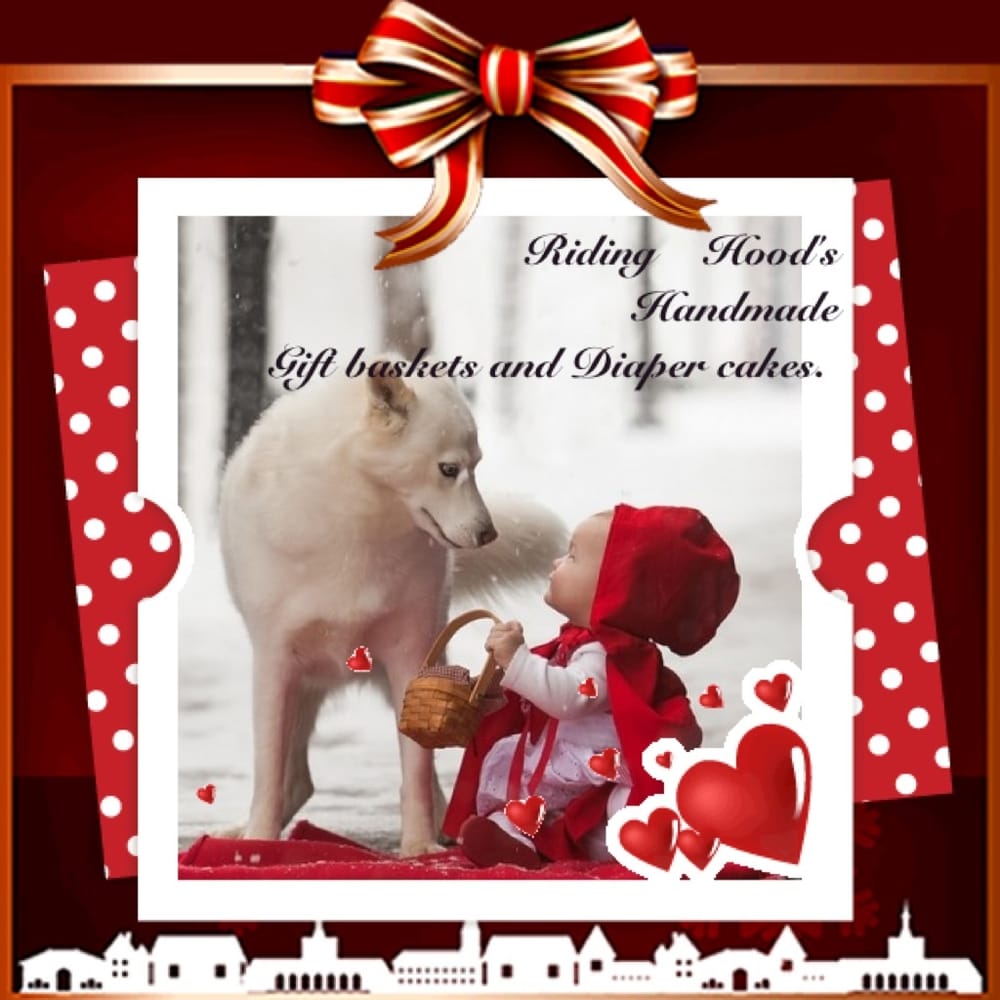 RIDING HOOD’S GIFT BASKETS AND DIAPER CAKES Updated August 2024 967