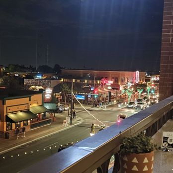 Sotol Modern Cocktail Kitchen - Great view of downtown Gilbert looking north. - Cocktail Bars Near Me - Gilbert, Arizona