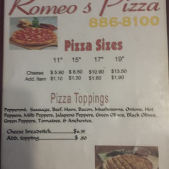 ROMEO’S PIZZA - Updated March 2026 - 13 Reviews - 75 County Rd 411 ...