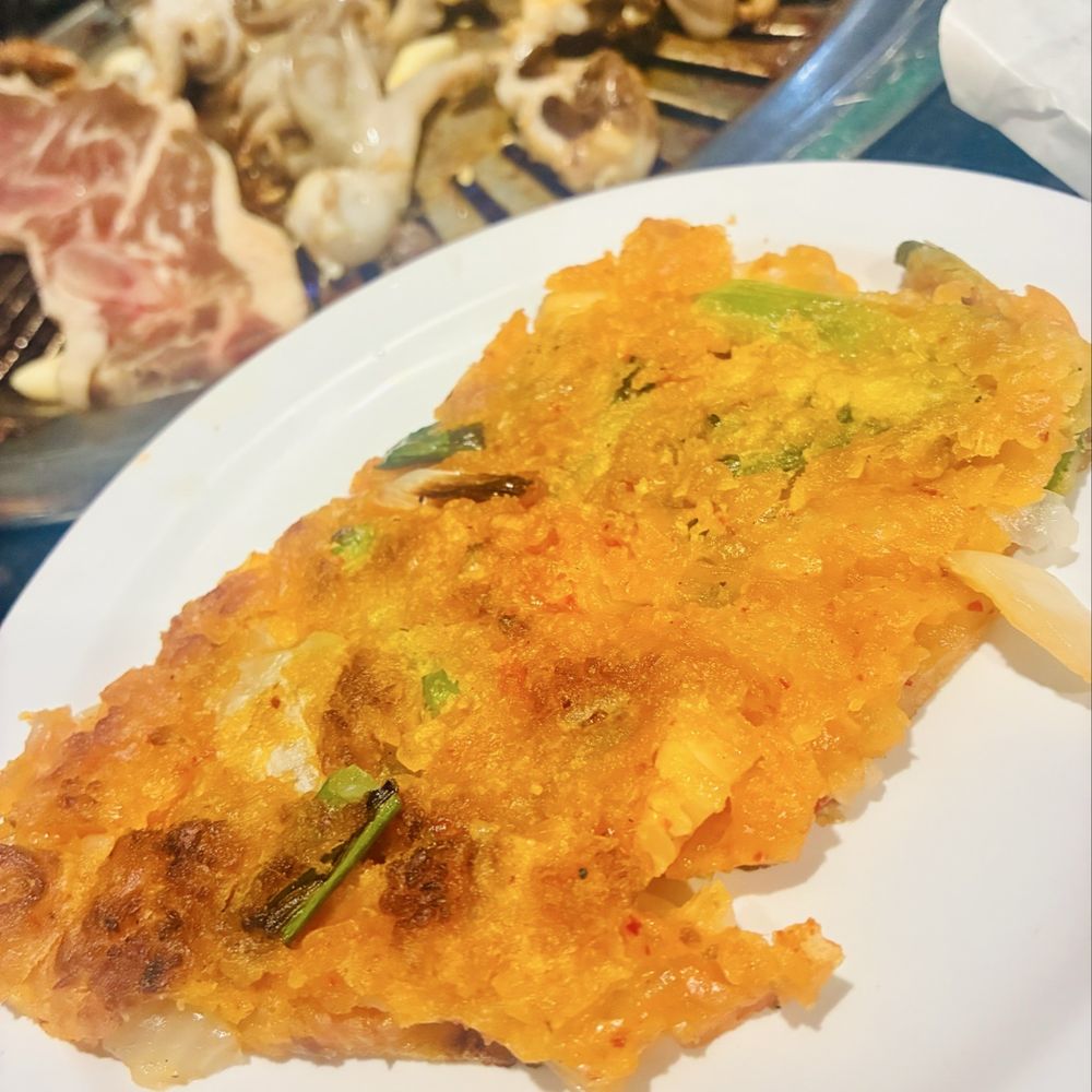 Jong Ga House - No.76 Kimchi Pancake - Korean Near Me - Oakland, California