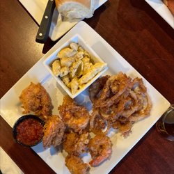 Blue Bank Fish House & Grill - Fried shrimp with 2 sides of your choice