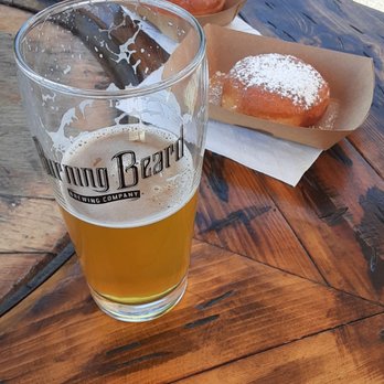 Burning Beard Brewing - You tacky thing and a whiskey barrel aged stout plus blueberry paczki's. So delicious. - Breweries Near Me - El Cajon, California