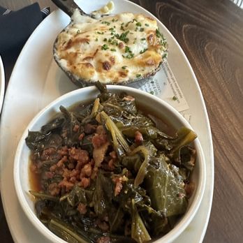 Blue Ridge Kitchen - Collared greens and Smoked Gouda Mac and Cheese - Southern Near Me - Sebastopol, California