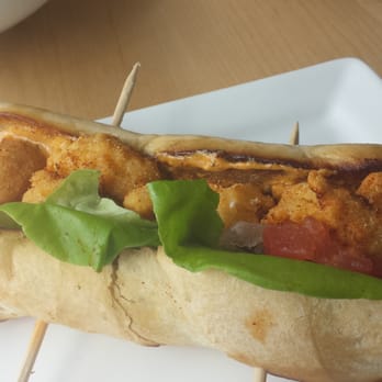 The Revelry - Rock Shrimp Po Boy - New American Near Me - Rochester, New York The Revelry - Rock Shrimp Po Boy - New American Near Me - Rochester, New York