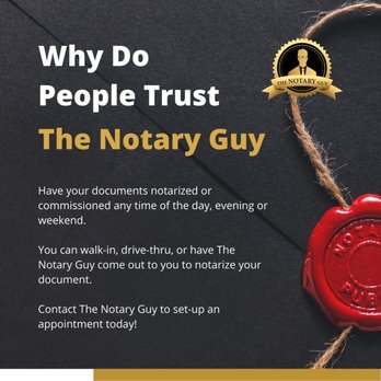 The Notary Guy - With The Notary Guy you can have your documents notarized or commissioned any time of day, evening and weekends. - Notaries Near Me - Mississauga, Ontario