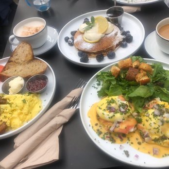 Caffe Central - Farmhouse breakfast, smoked salmon Benedict, & lemon ricotta pancakes - Coffee & Tea Near Me - Burlingame, California Caffe Central - Farmhouse breakfast, smoked salmon Benedict, & lemon ricotta pancakes - Coffee & Tea Near Me - Burlingame, California